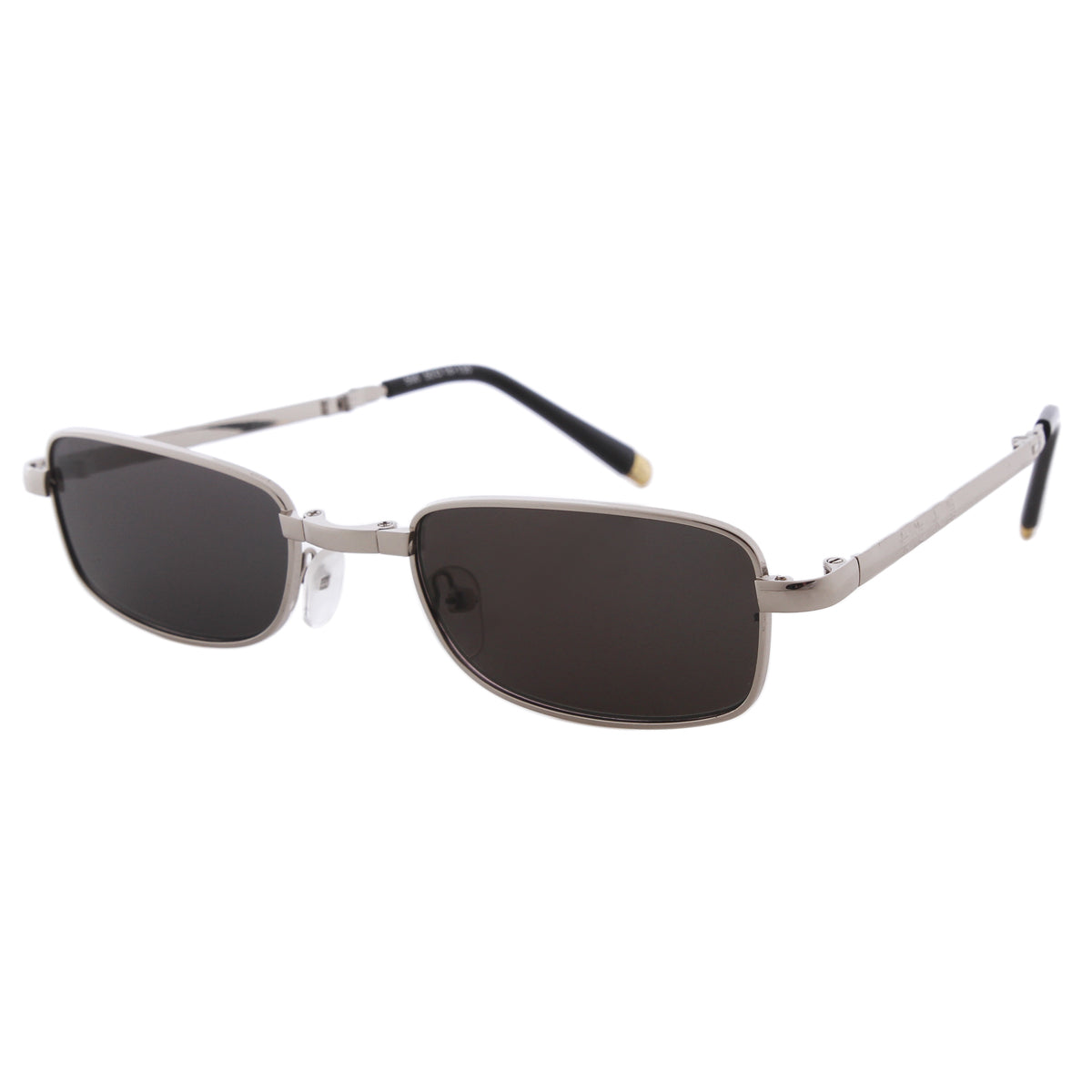 Cambridge Folding Tinted Grey Distance Glasses — view 4