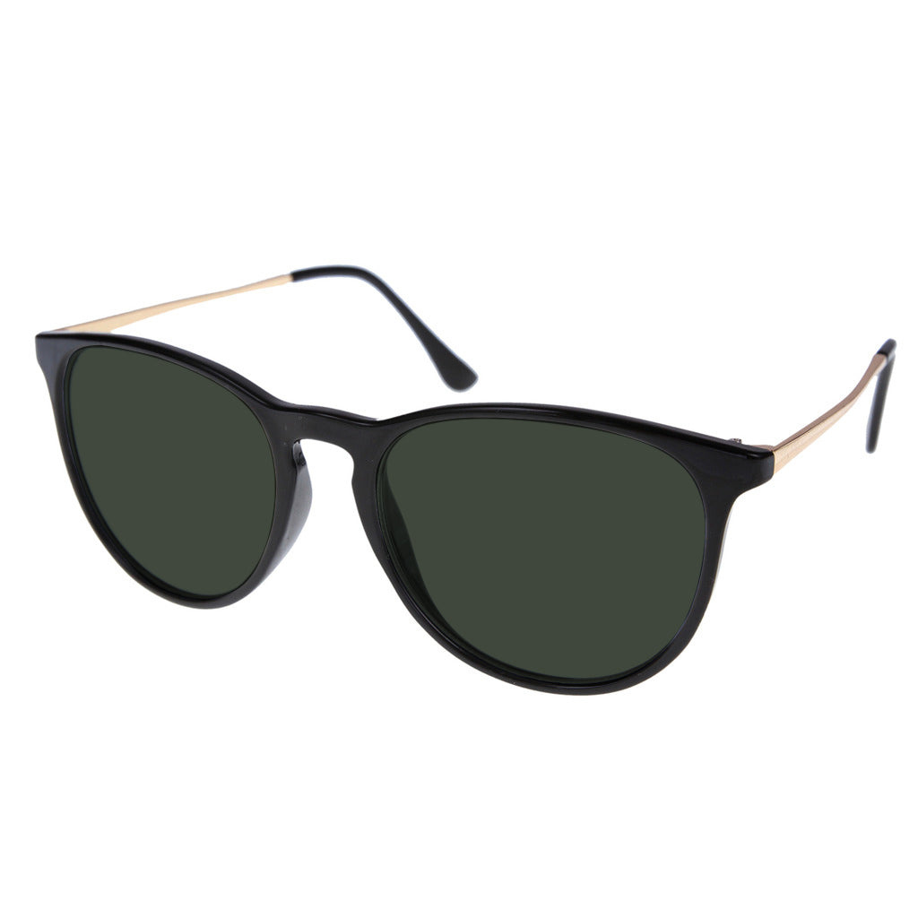 Brandon Oversize Tinted Green Distance Glasses — view 4