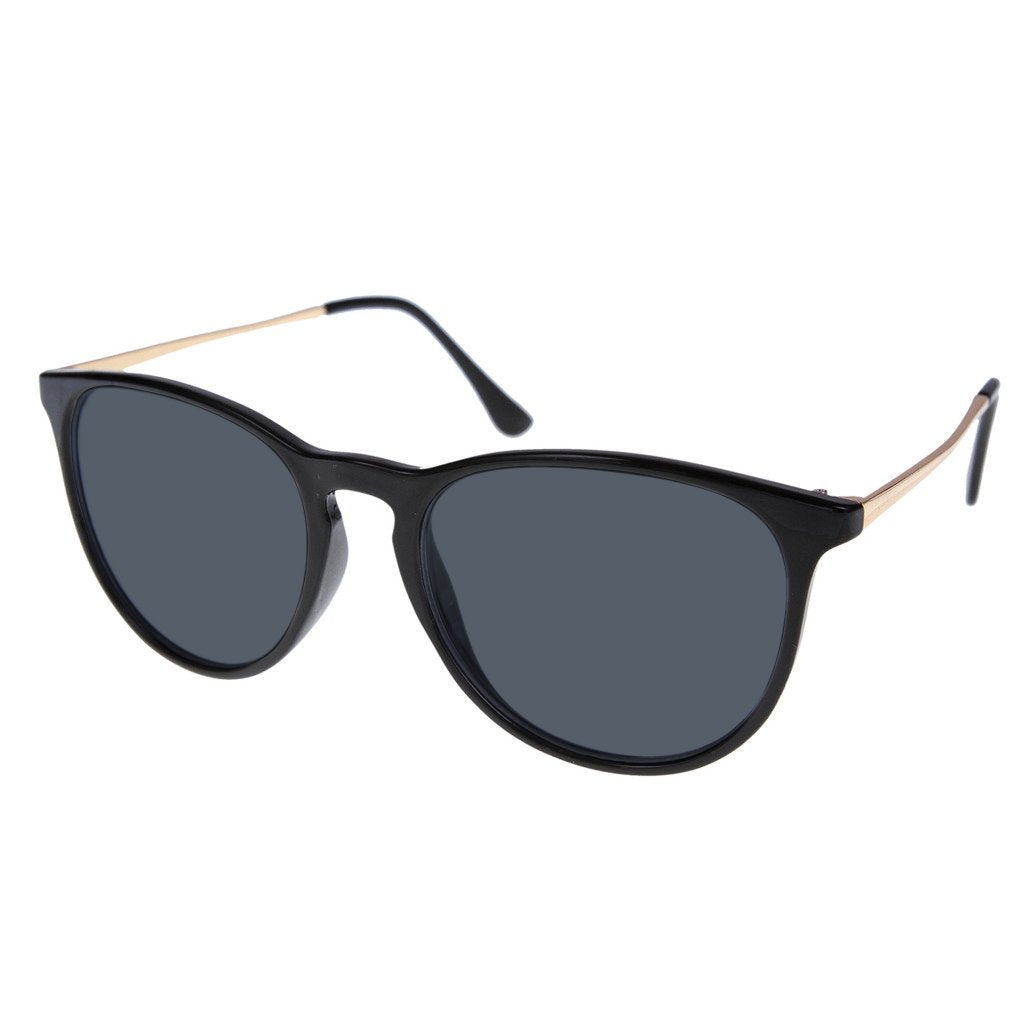 Brandon Oversize Tinted Grey Reading Glasses
