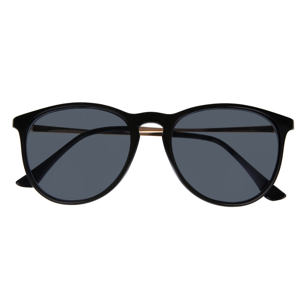 Brandon Oversize Tinted Grey Distance Glasses — view 2