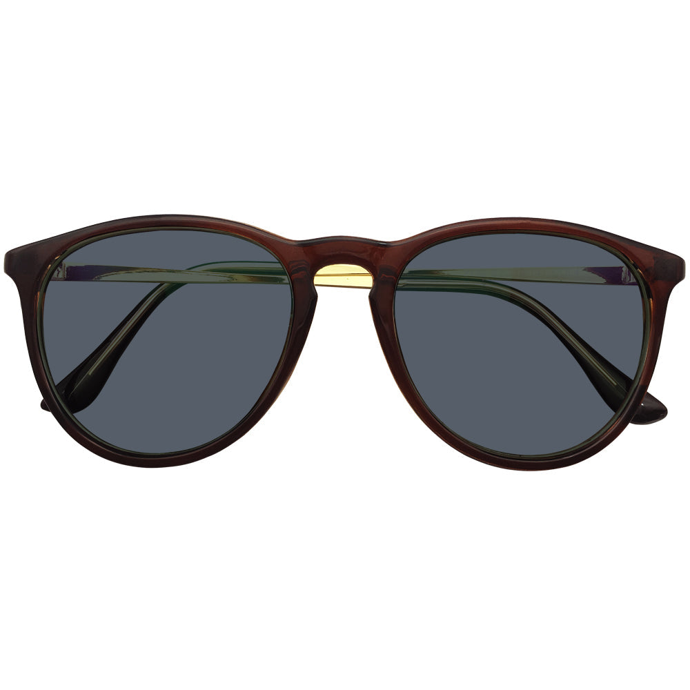 Brandon Oversize Tinted Grey Distance Glasses — view 5