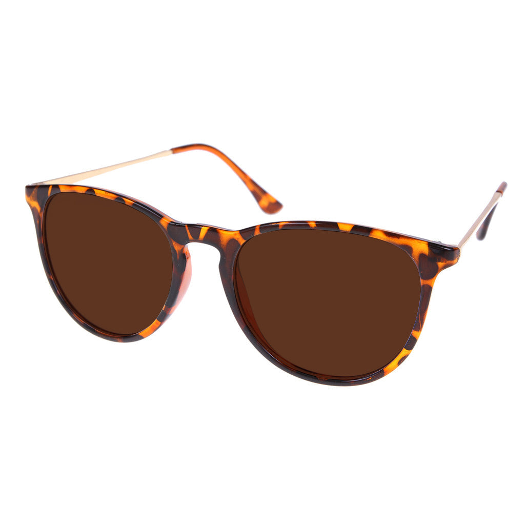 Brandon Oversize Tinted Brown Distance Glasses