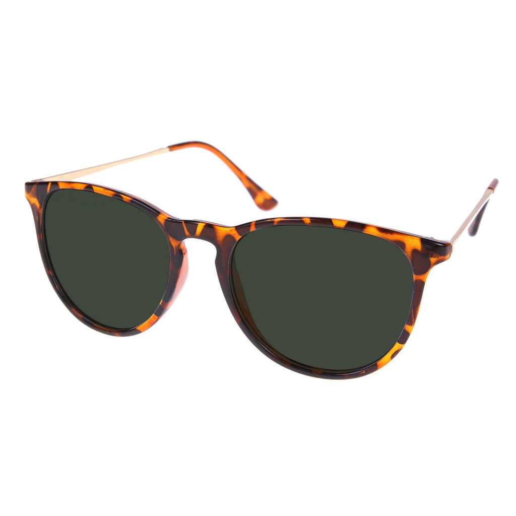 Brandon Oversize Tinted Green Distance Glasses — view 6