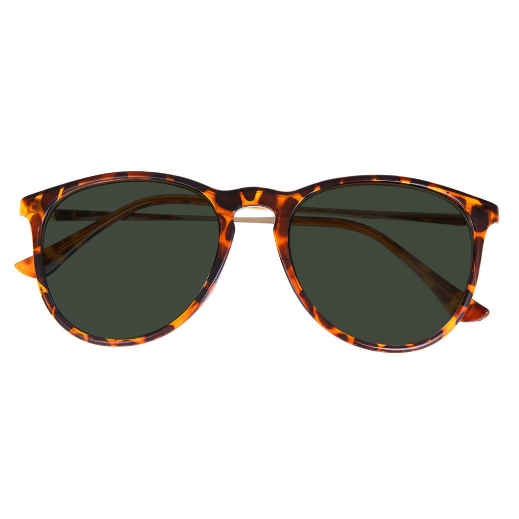 Brandon Oversize Tinted Green Distance Glasses — view 7