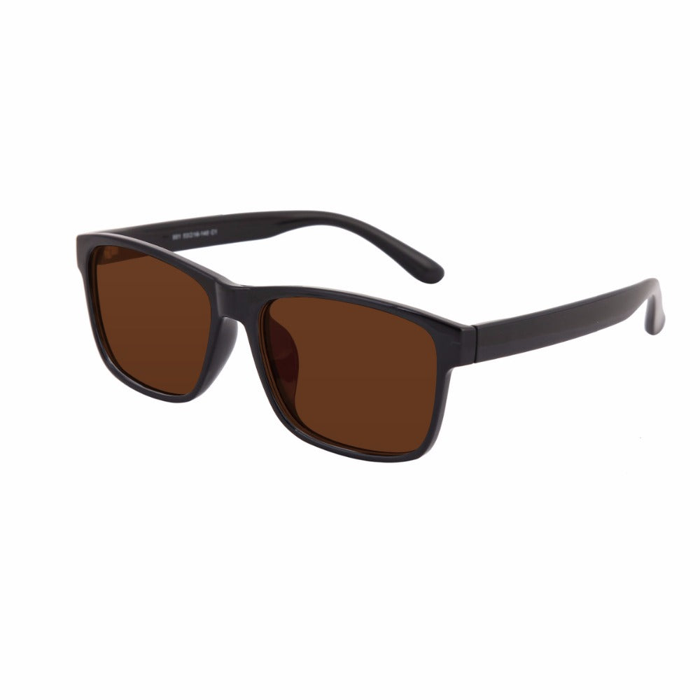 New York Tinted Brown Distance Glasses