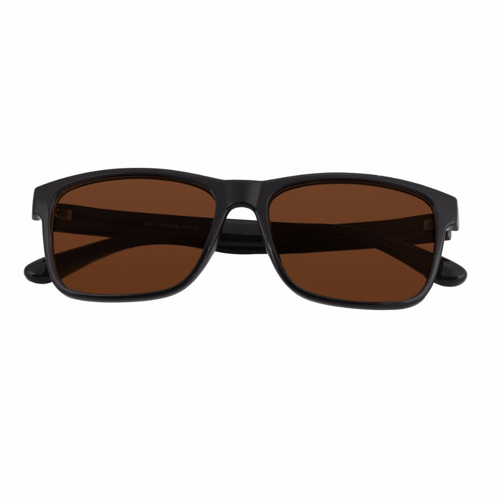 New York Tinted Brown Distance Glasses — view 4