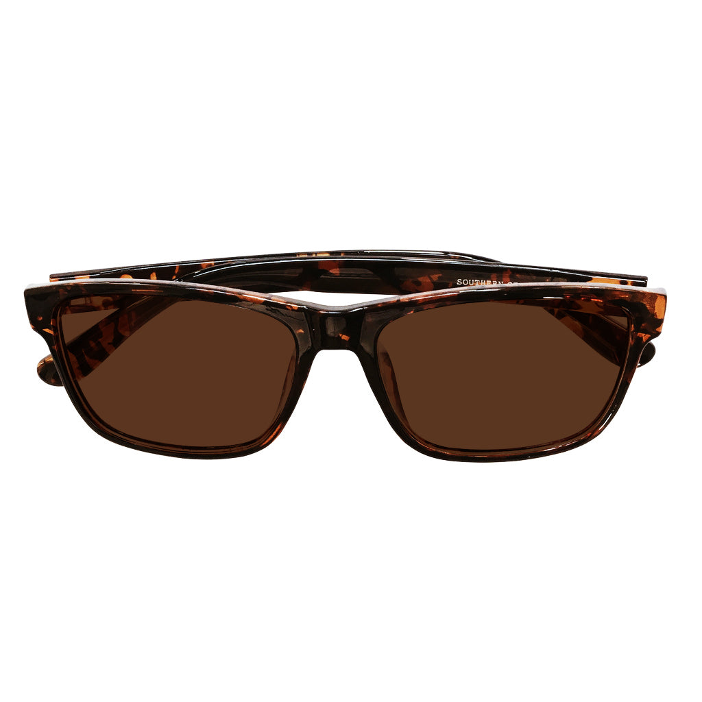 New York Tinted Brown Distance Glasses — view 3