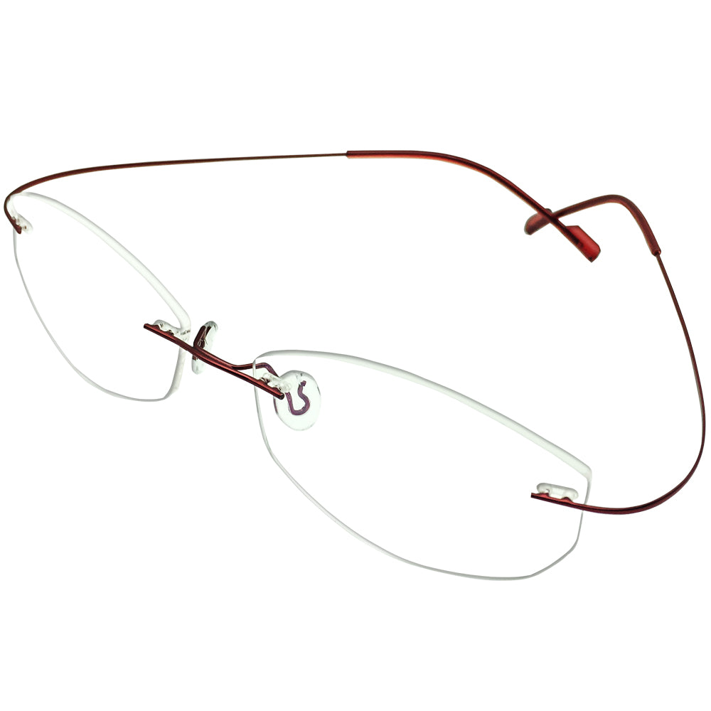 Belfast Rimless Computer Distance Glasses — view 4