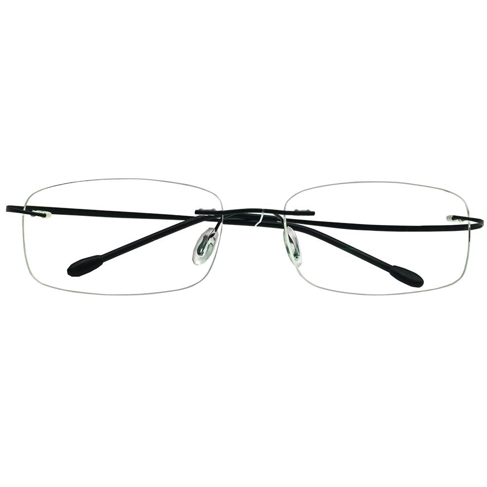 Swansea Rimless Computer Distance Glasses — view 4