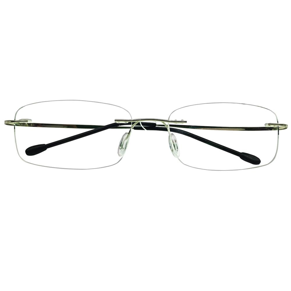 Swansea Rimless Photochromic Distance Glasses — view 2