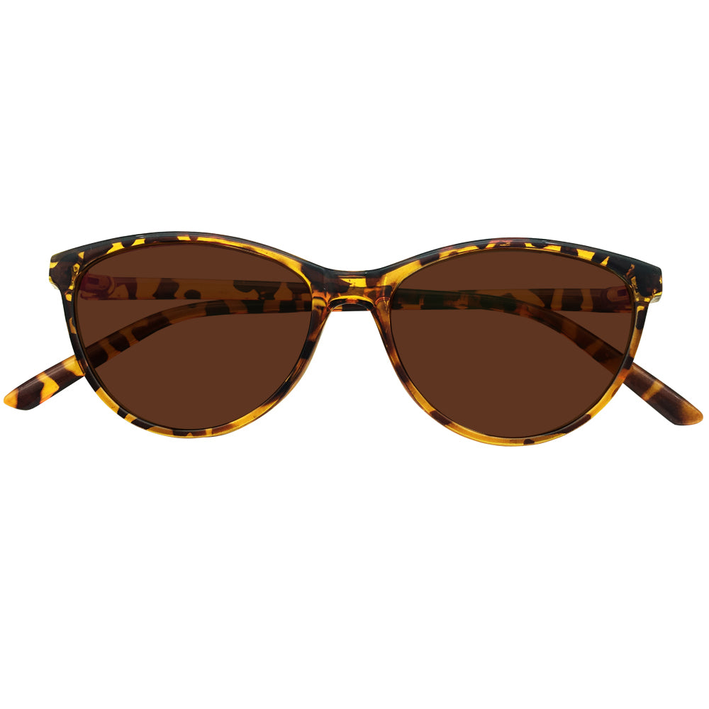 The Chepstow Tinted Brown Distance Glasses — view 2