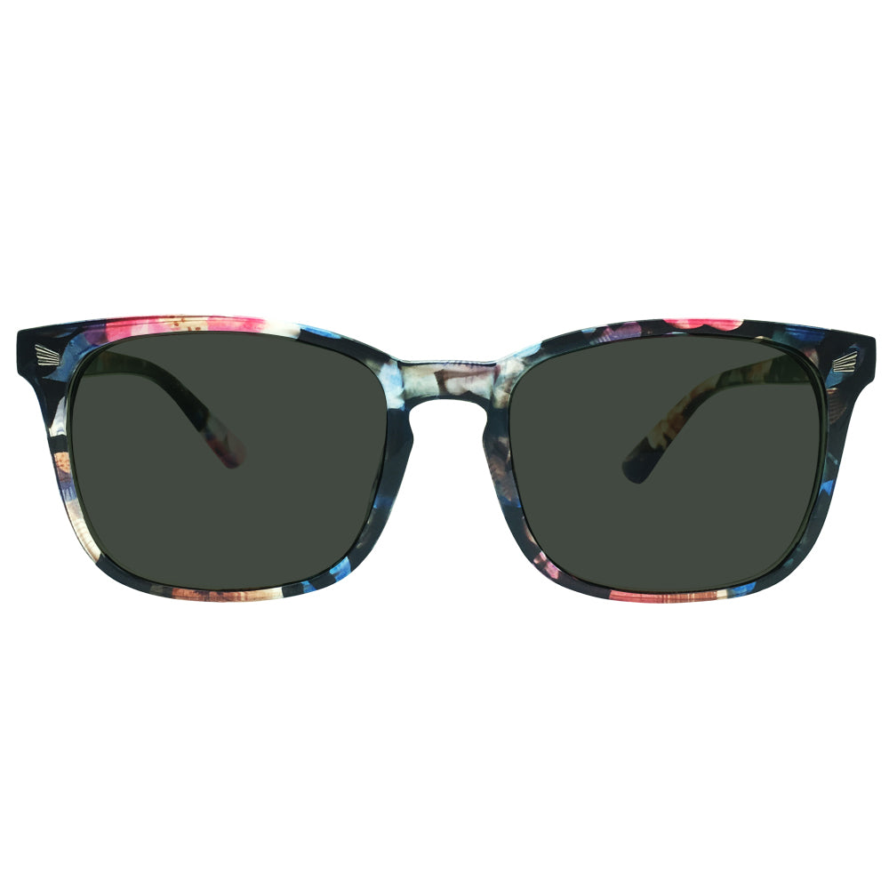 The Portland Tinted Green Distance Glasses — view 8