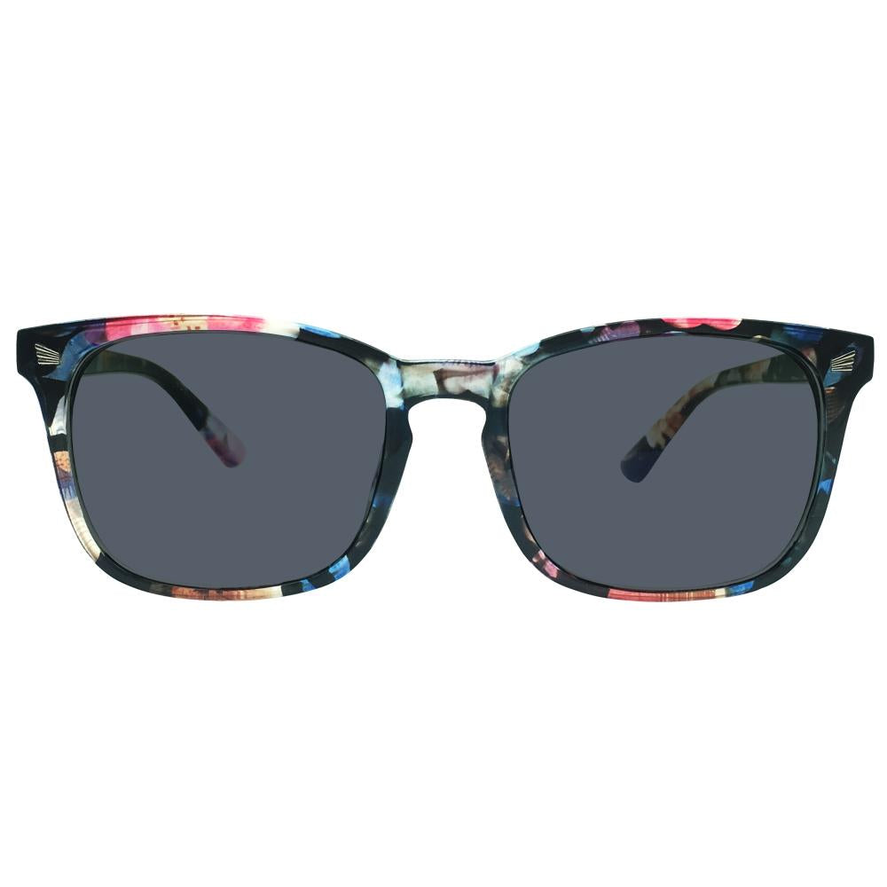 The Portland Tinted Grey Reading Glasses — view 3