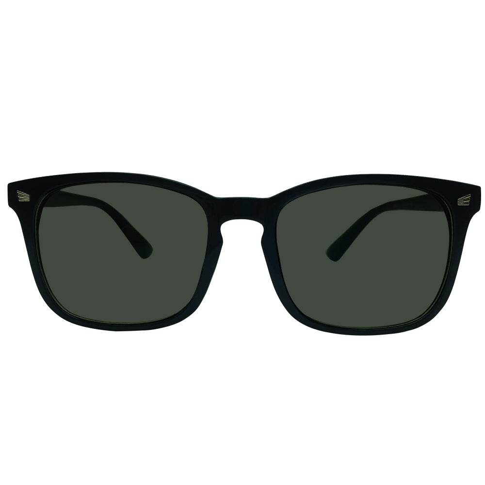 The Portland Tinted Green Distance Glasses — view 3