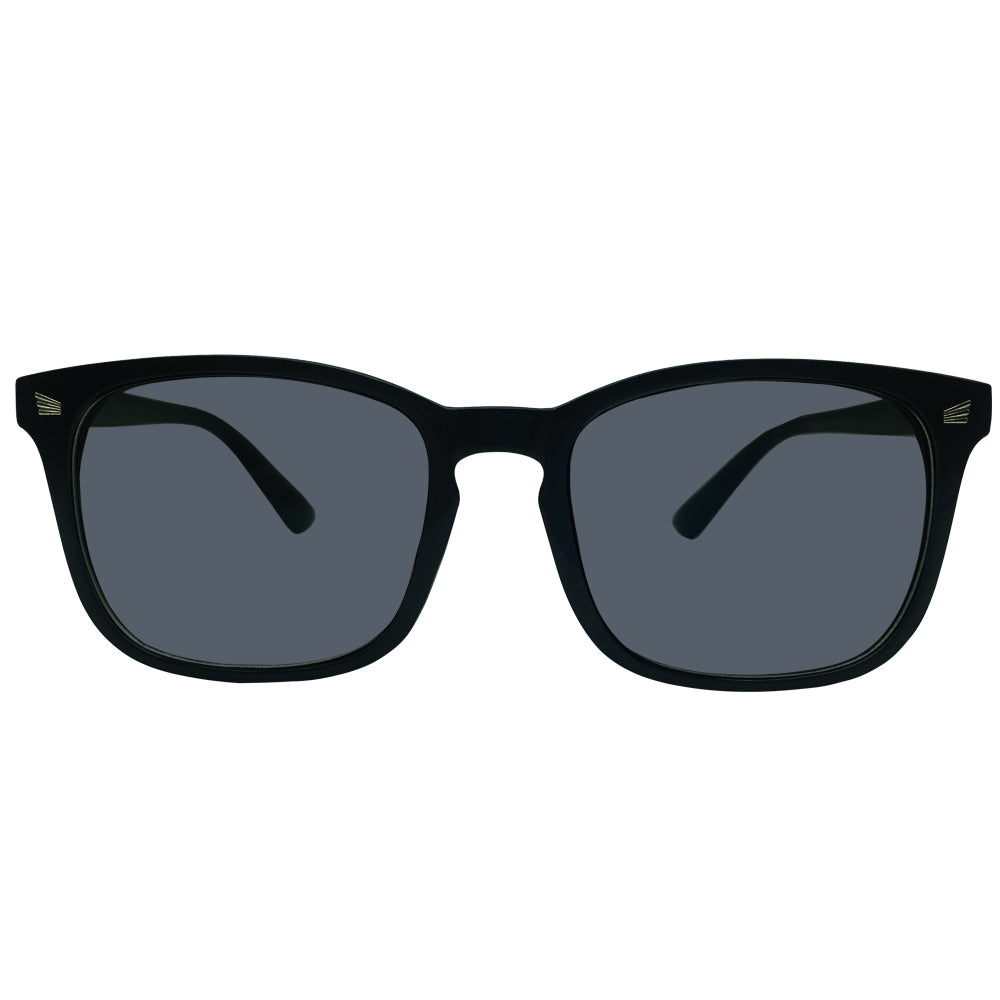 The Portland Tinted Grey Distance Glasses — view 3