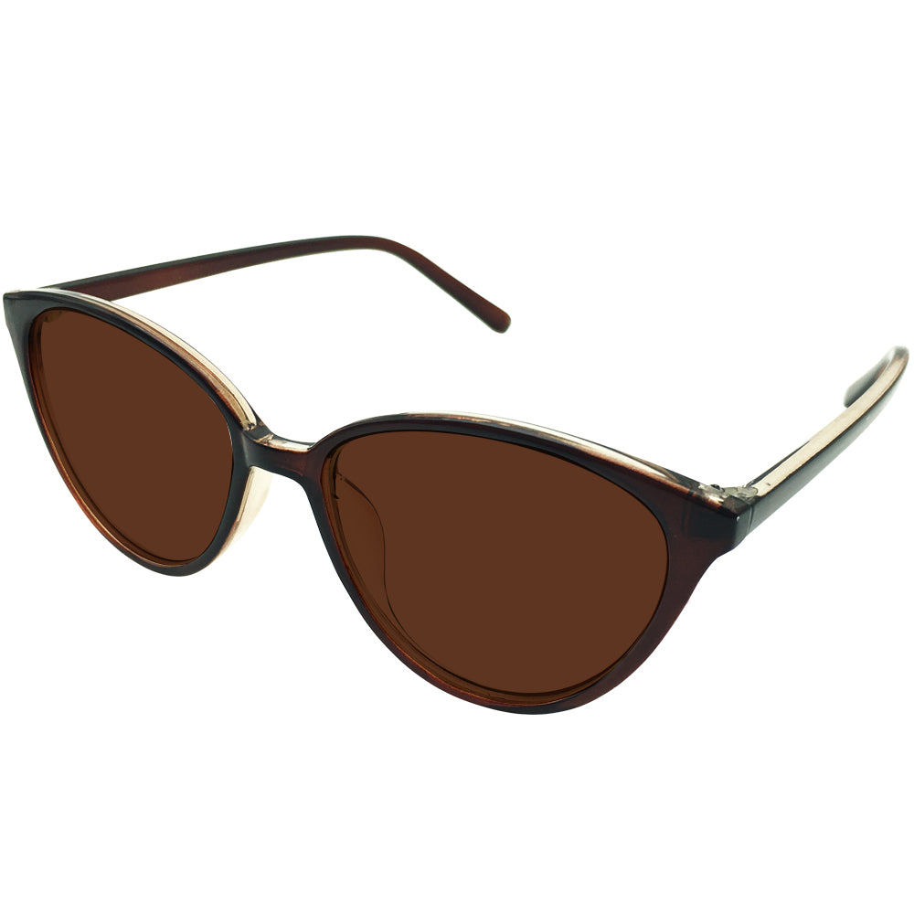 The Marlow Tinted Brown Distance Glasses — view 4
