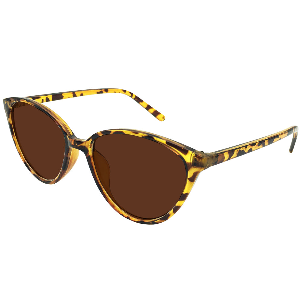The Marlow Tinted Brown Distance Glasses
