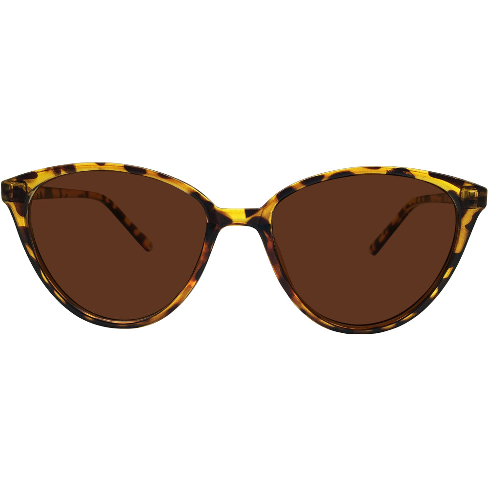 The Marlow Tinted Brown Distance Glasses — view 3