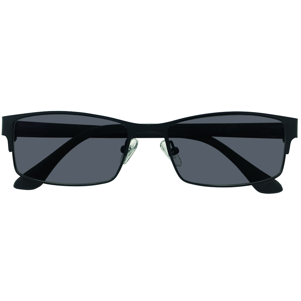 The Southport Tinted Grey Distance Glasses — view 2